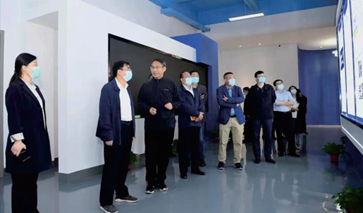 Heifei's vice mayor Zhu Shengli visited