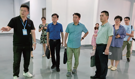 Leaders of Hefei Science and Technology  Department visited